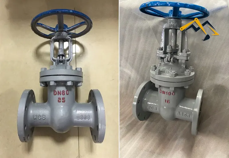 Van cổng thép WCB 