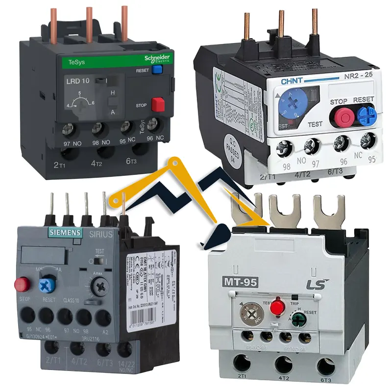 Một số thương hiệu relay nhiệt chúng tôi đang cung cấp