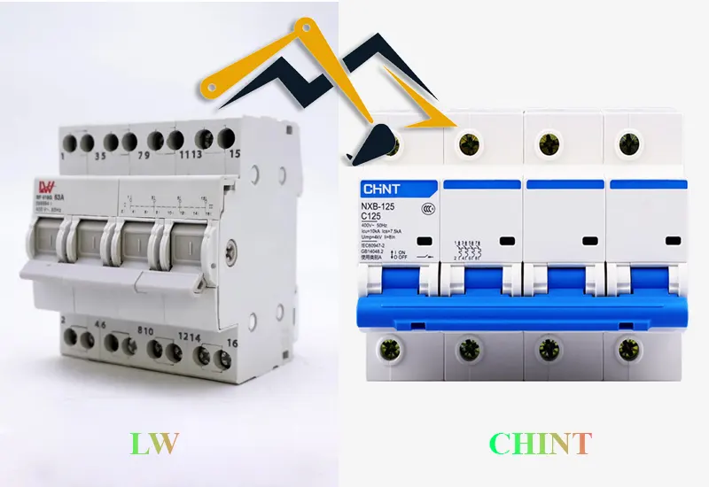 Các loại cầu dao đảo chiều 3 pha 