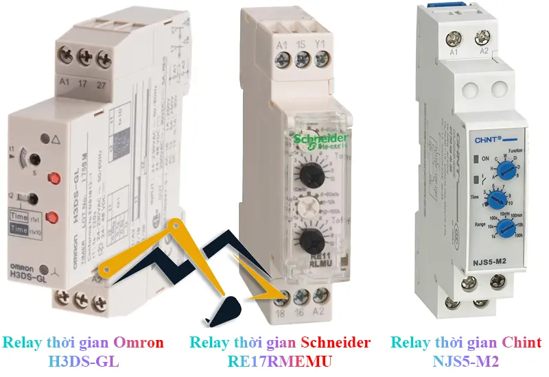 Một số dòng relay thời gian điện tử chúng tôi đang cung cấp 