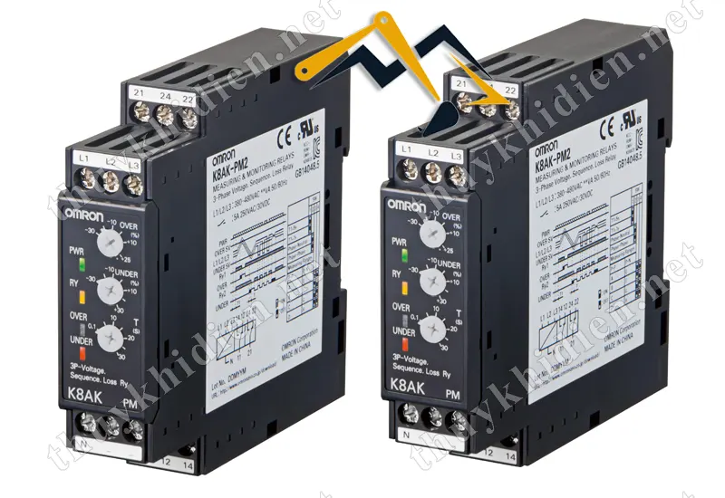 Relay bảo vệ mất pha của Omron