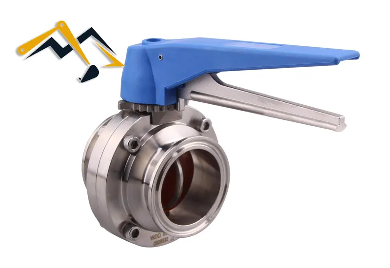 Van bướm tay gạt dạng nối clamp